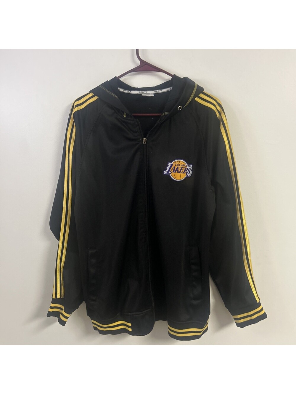 LA Lakers Zip Up Hooded Jacket